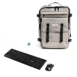 iggual Kit bundle mochila XL + teclado + ratón