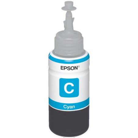 Epson Botella Tinta Ecotank T6641 Cyan