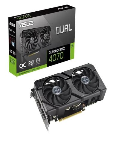 ASUS VGA NVIDIA DUAL RTX4070 O12G EVO